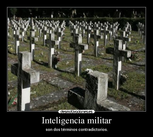 Inteligencia militar - 