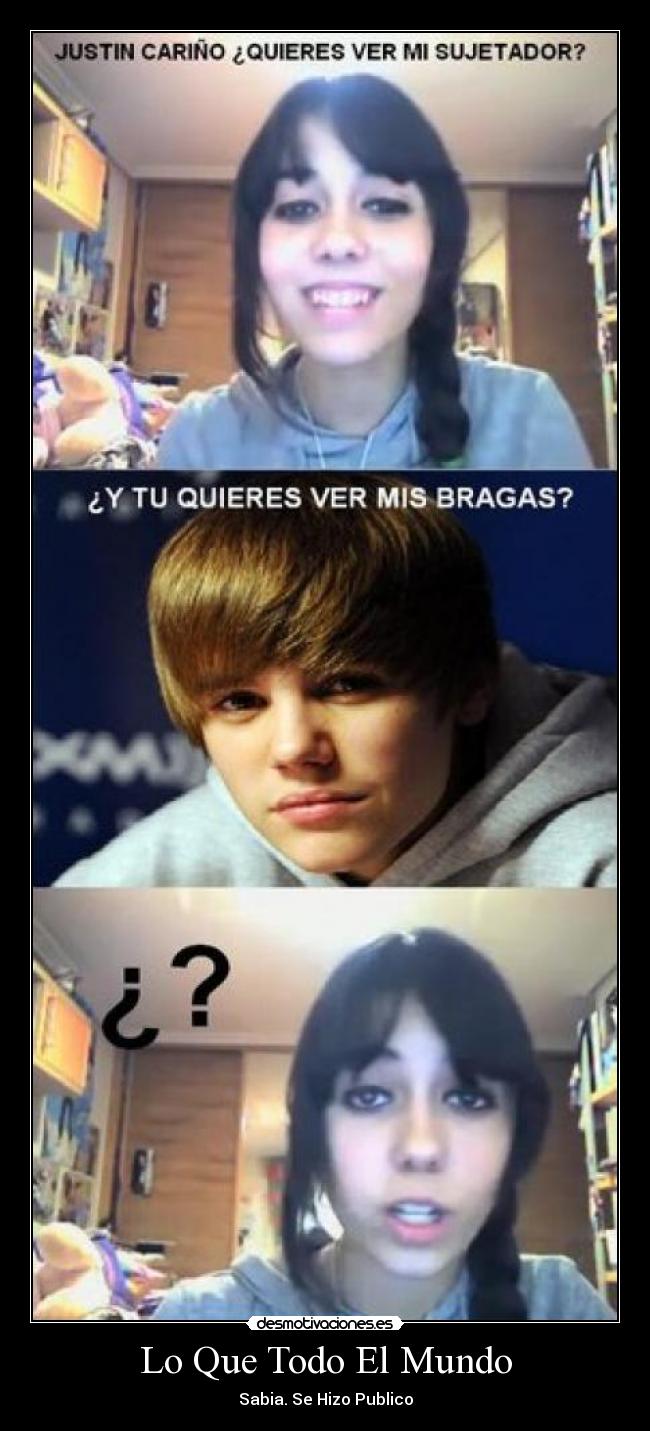 Lo Que Todo El Mundo - Sabia. Se Hizo Publico