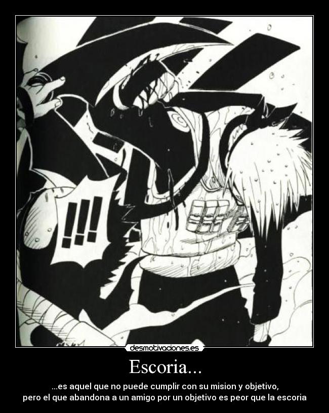 carteles kakashi desmotivaciones