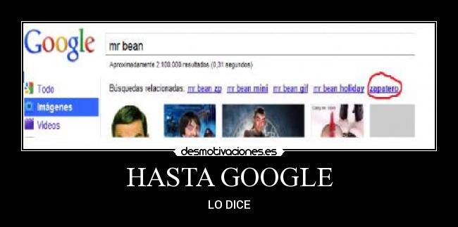 HASTA GOOGLE -