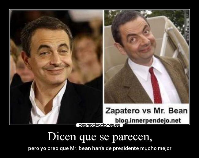 Dicen que se parecen, - 