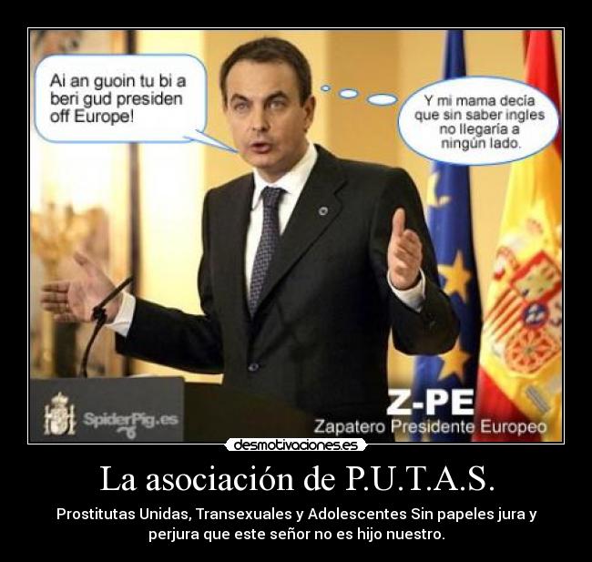 carteles zapatero presidente desmotivaciones