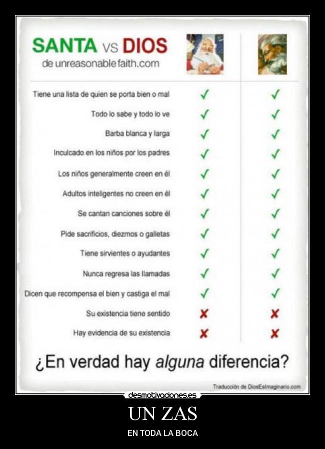 UN ZAS - EN TODA LA BOCA