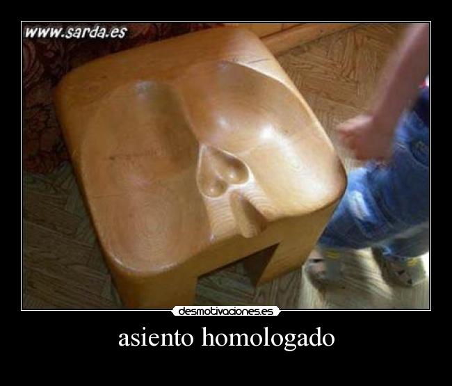 carteles asiento homologado desmotivaciones