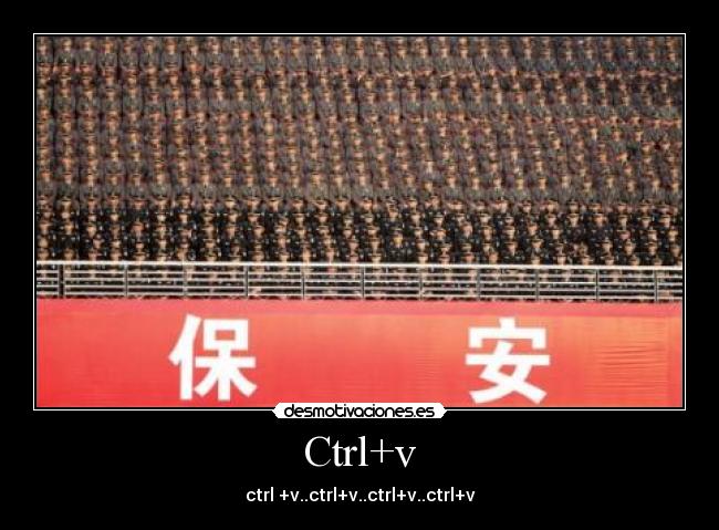 Ctrl+v - 