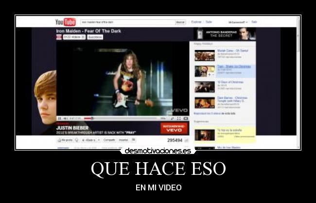 QUE HACE ESO - EN MI VIDEO
