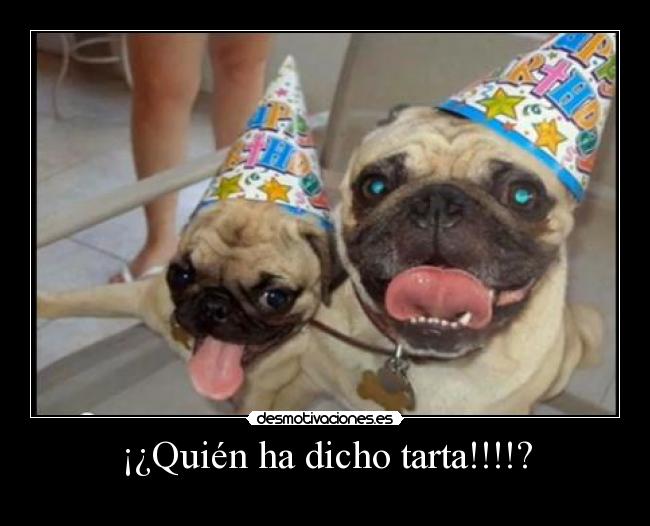 ¡¿Quién ha dicho tarta!!!!? -