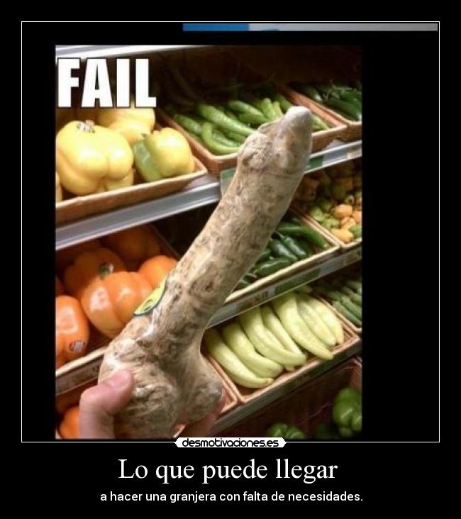 Lo que puede llegar - a hacer una granjera con falta de necesidades.