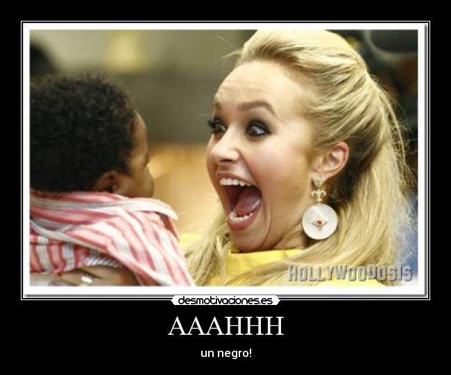 AAAHHH - un negro!