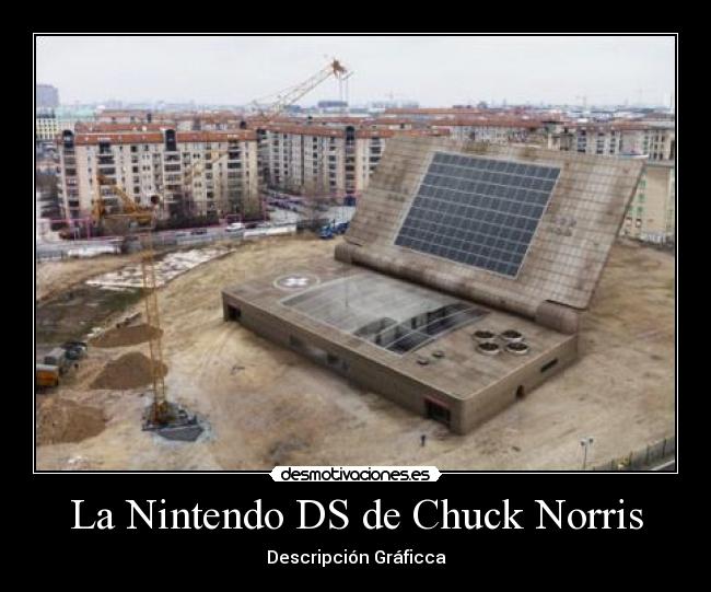 La Nintendo DS de Chuck Norris - Descripción Gráficca