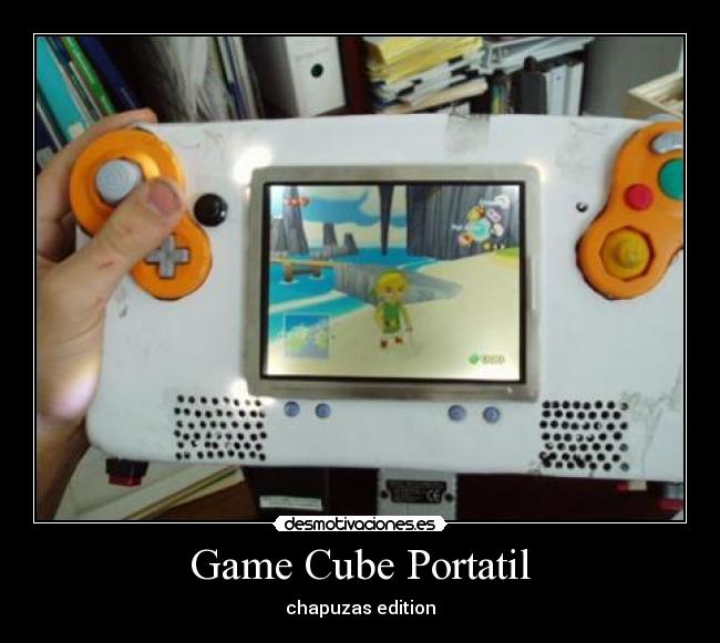 Game Cube Portatil - chapuzas edition