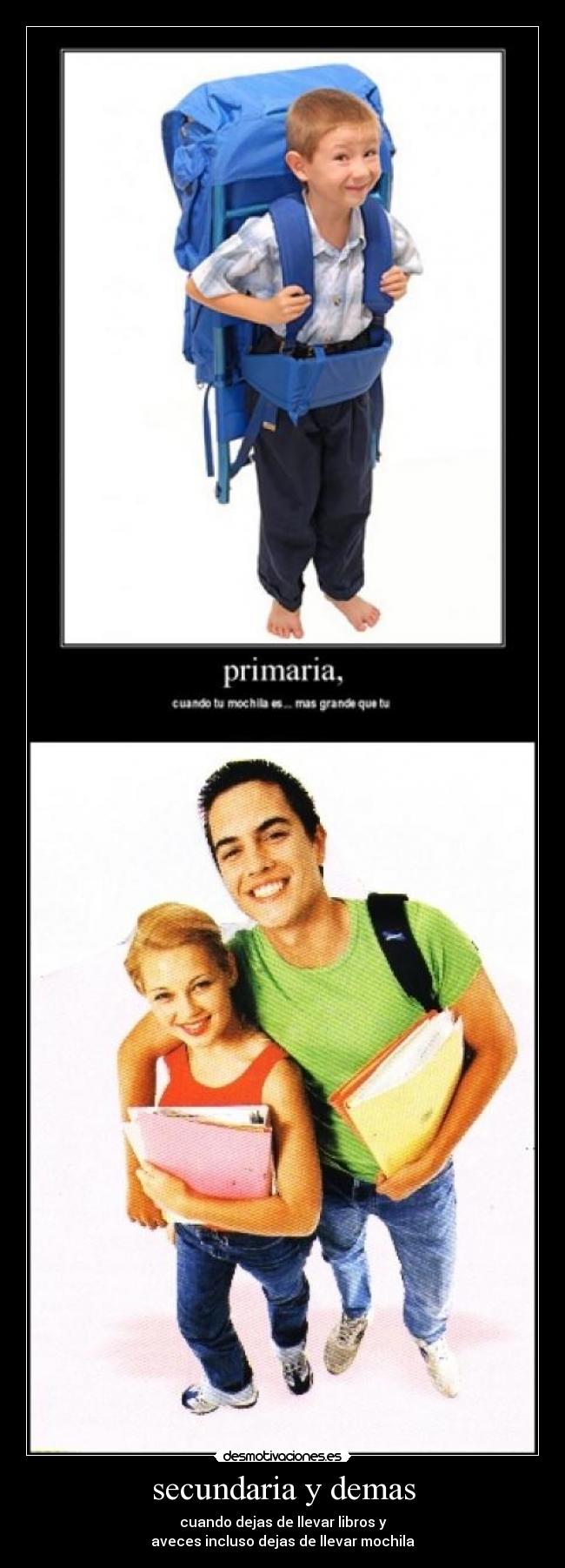 secundaria y demas -