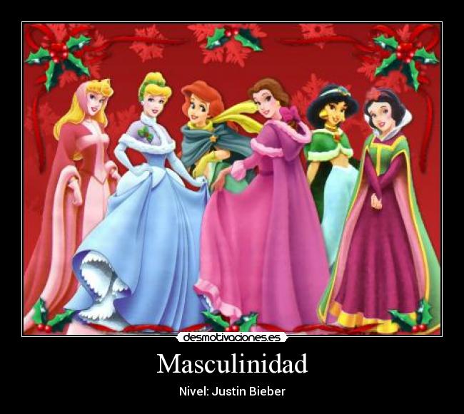 Masculinidad - Nivel: Justin Bieber