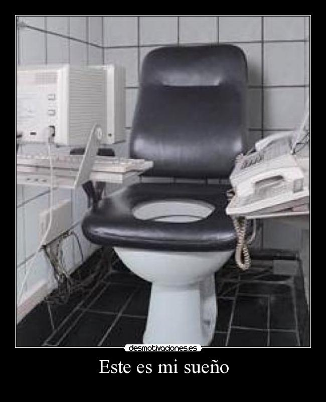 carteles comodos frikis geeks inodoro sillon compu bano tele telefono desmotivaciones