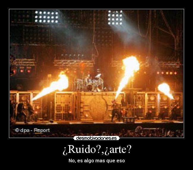 ¿Ruido?,¿arte? -