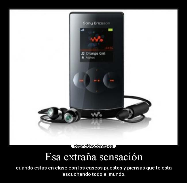 Esa extraña sensación -