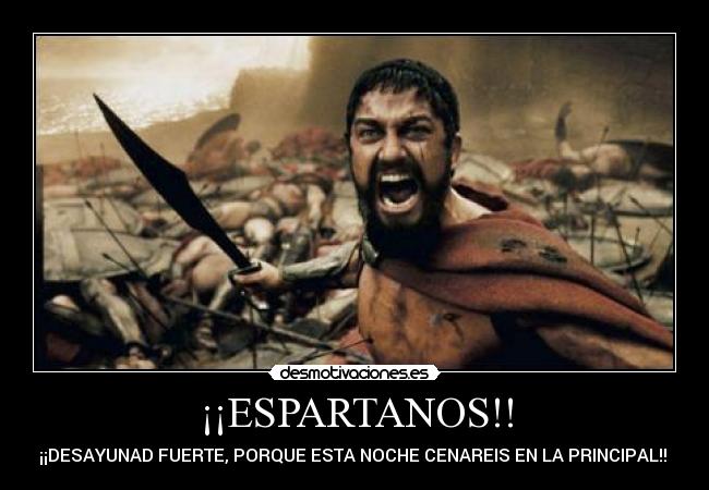 ¡¡ESPARTANOS!! -