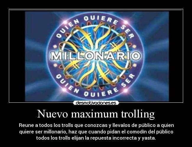 carteles troll desmotivaciones