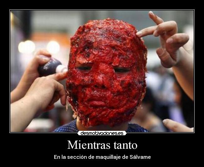 Mientras tanto - En la sección de maquillaje de Sálvame