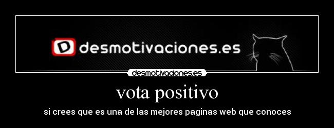vota positivo - 