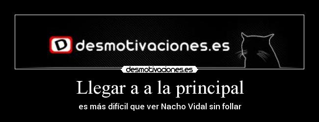 Llegar a a la principal -