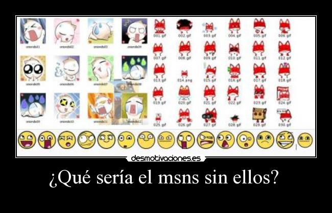 ¿Qué sería el msns sin ellos? -