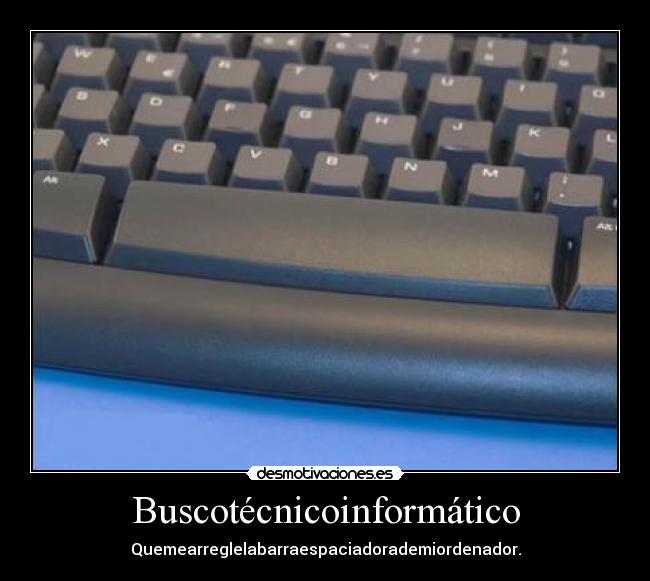 carteles teclado desmotivaciones