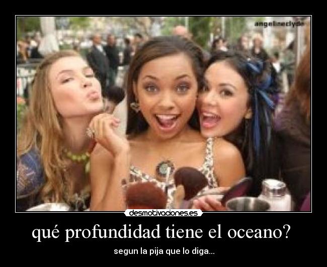 qué profundidad tiene el oceano? -