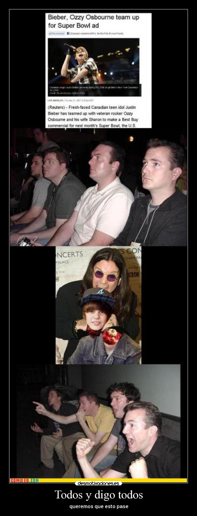 Todos y digo todos -