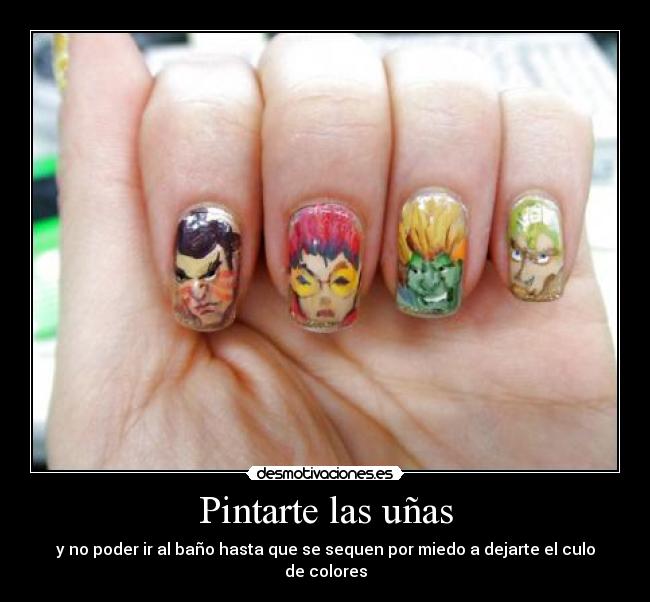 Pintarte las uñas - 