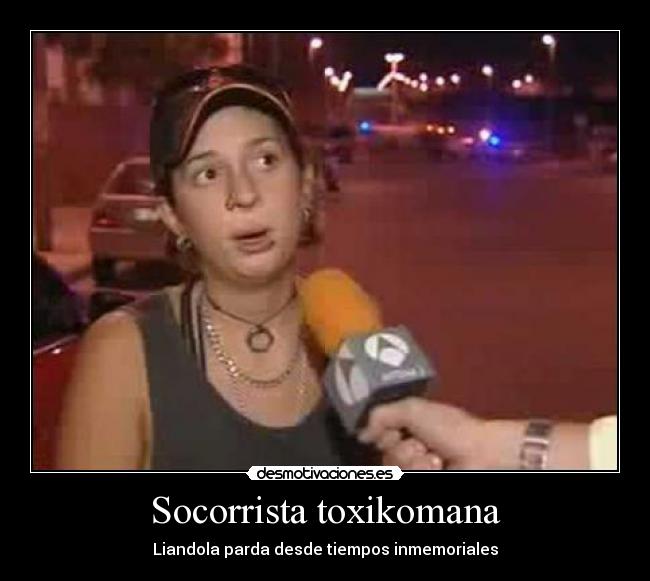 Socorrista toxikomana - 