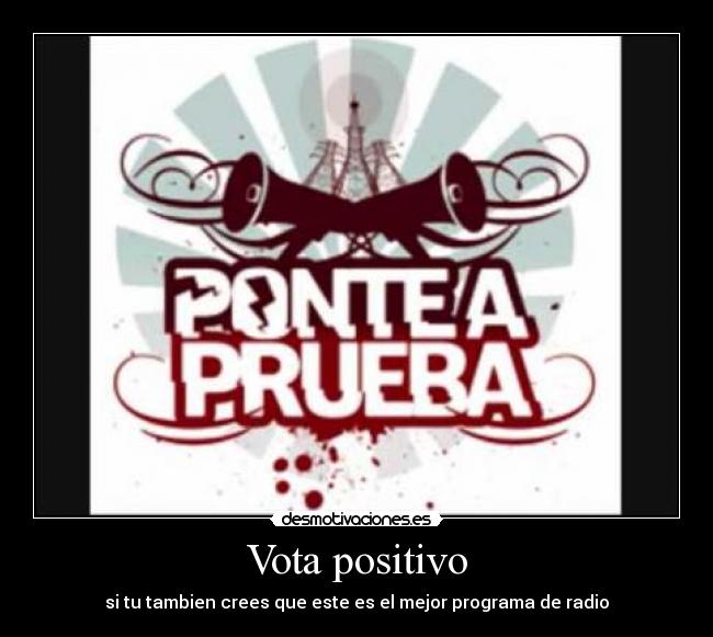 Vota positivo - 