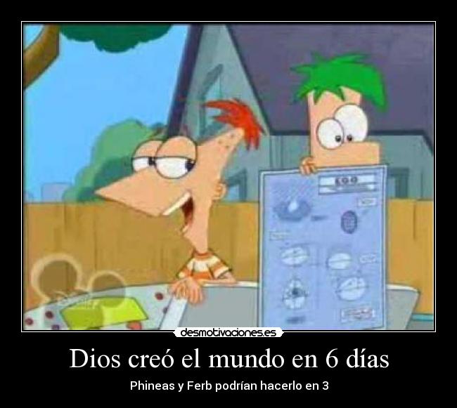 Dios creó el mundo en 6 días - 