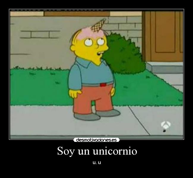 Soy un unicornio - u. u