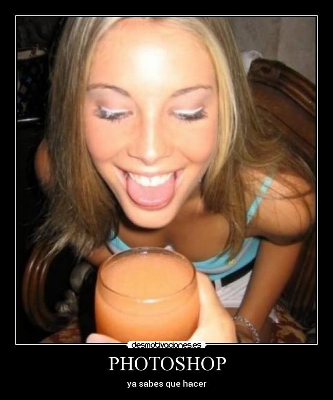 PHOTOSHOP - ya sabes que hacer