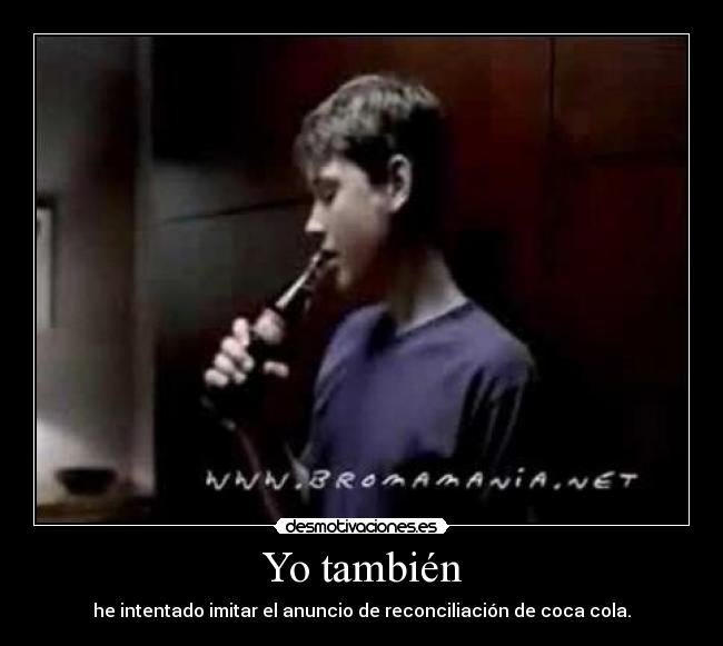 Yo también -