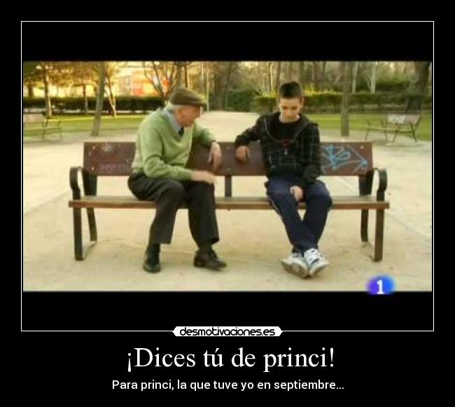carteles dices mili princi que tuve septiembre desmotivaciones
