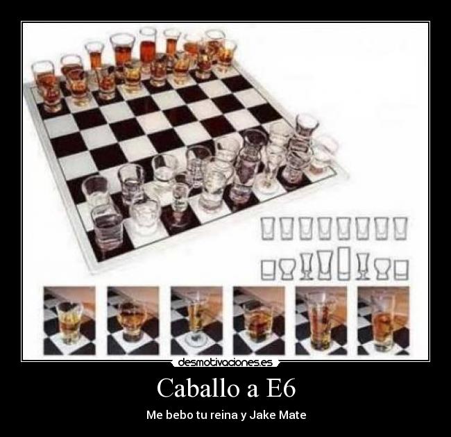 Caballo a E6 -
