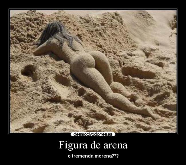 Figura de arena -