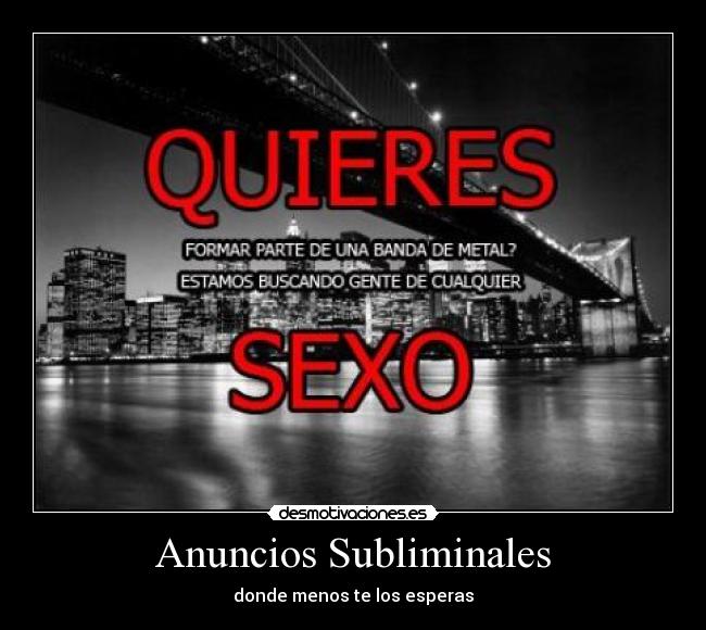 Anuncios Subliminales -