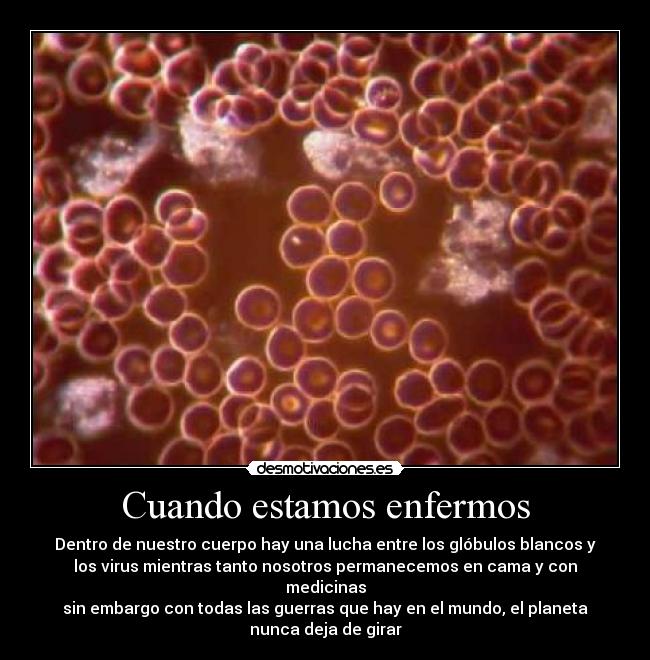 Cuando estamos enfermos -