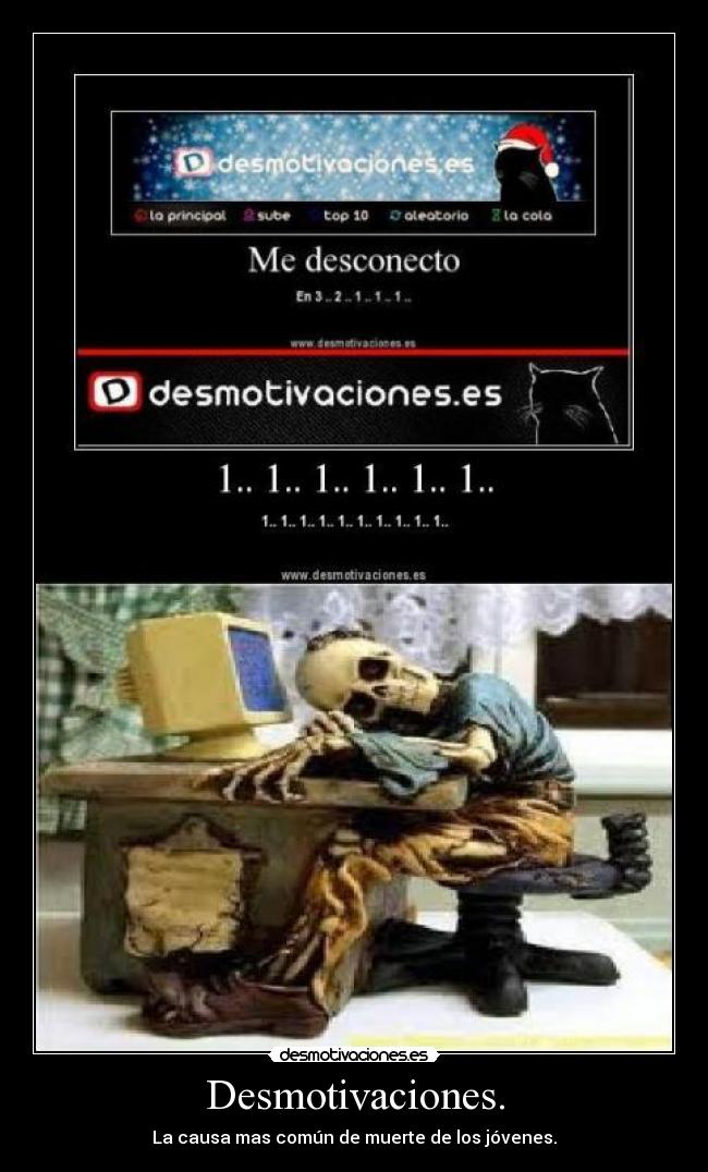 Desmotivaciones. -