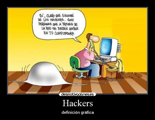 Hackers - definición gráfica