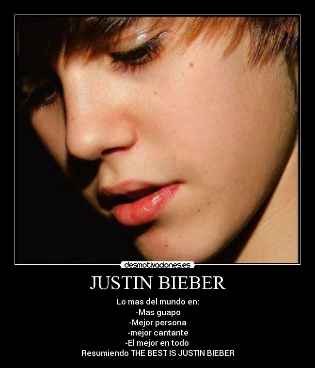 JUSTIN BIEBER -