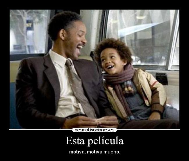 carteles will smith busca felicidad cine desmotivaciones