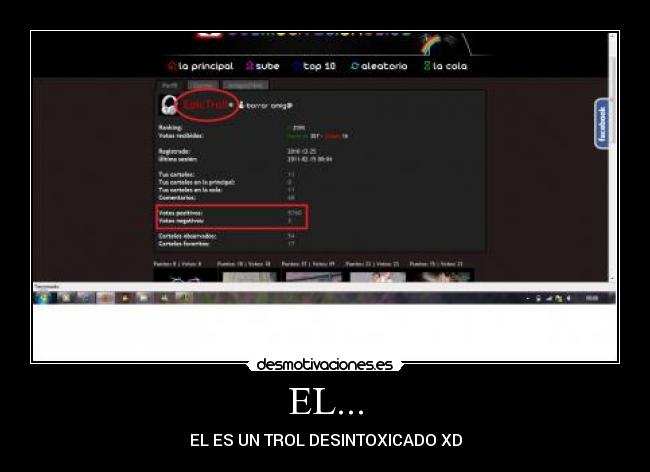 EL... - EL ES UN TROL DESINTOXICADO XD