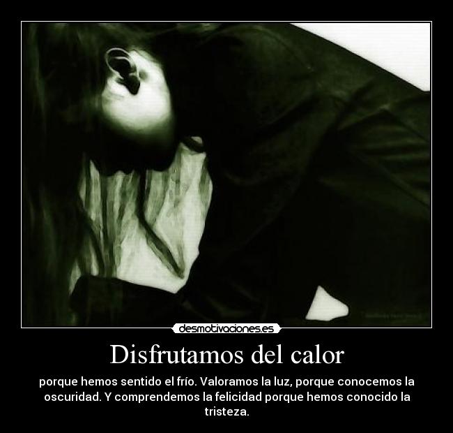 Disfrutamos del calor -