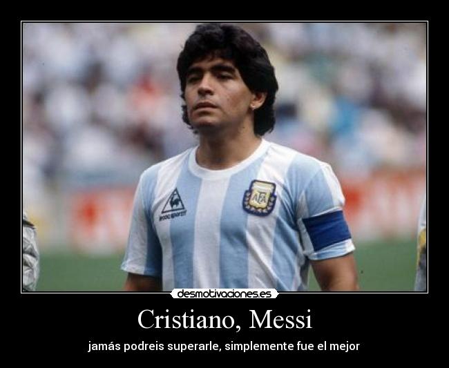 Cristiano, Messi -