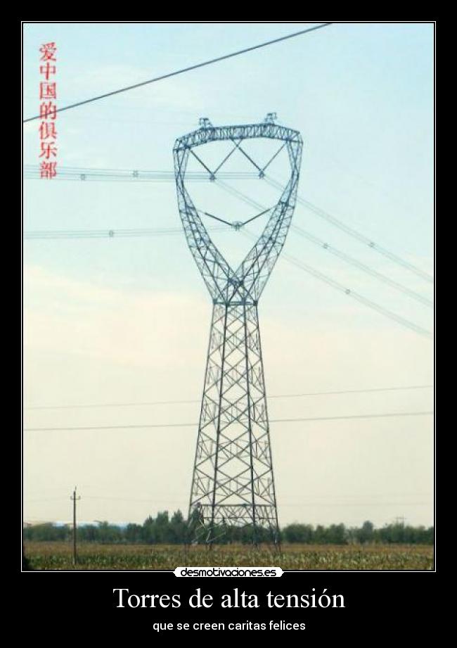 Torres de alta tensión -