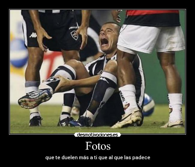 carteles duele futbol desmotivaciones